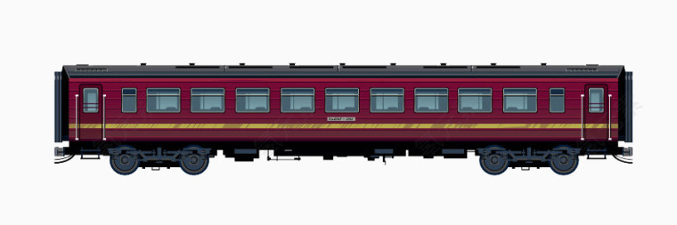 火车PNG透明图片素材