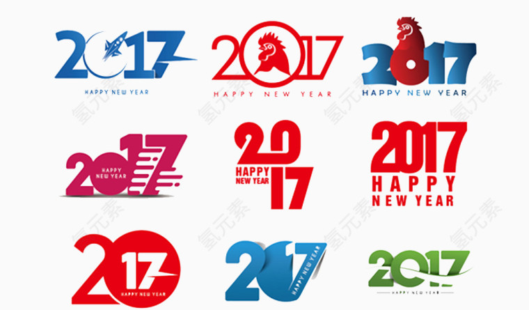 鸡年元素