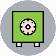 卡通图标图片学校矢量图