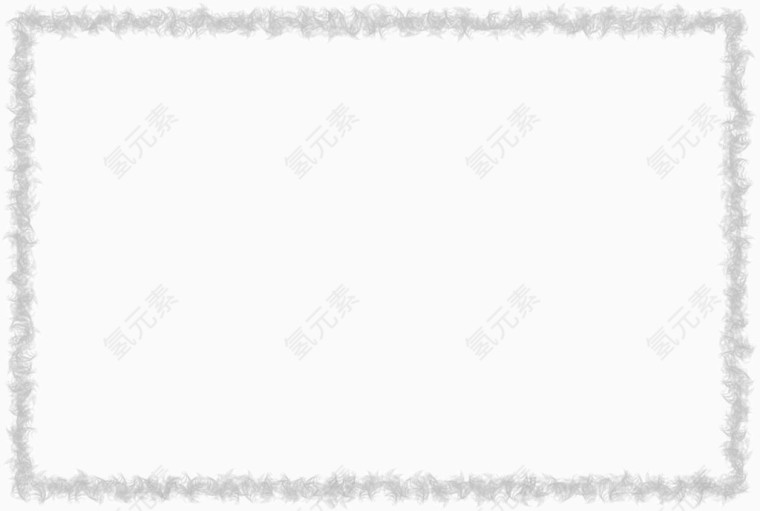 边框 简洁 黑白