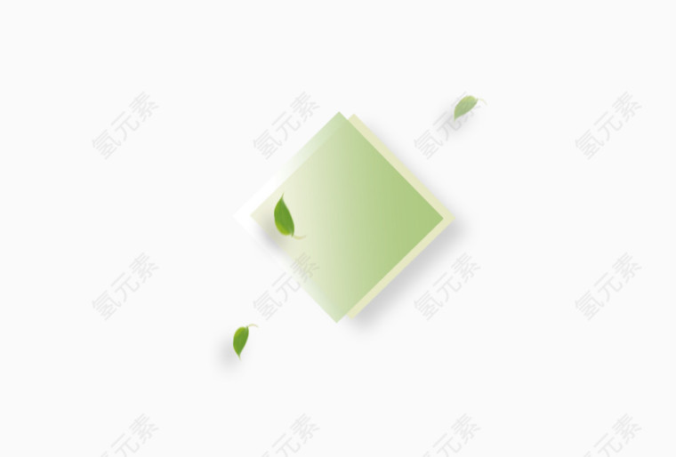 清新文本框