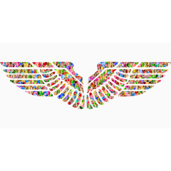 羽毛 彩色 花色