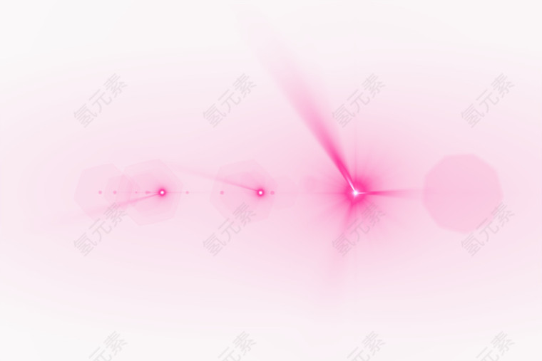 红色光效