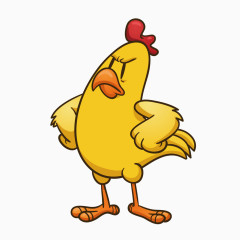 卡通母鸡