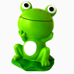 青蛙泥塑