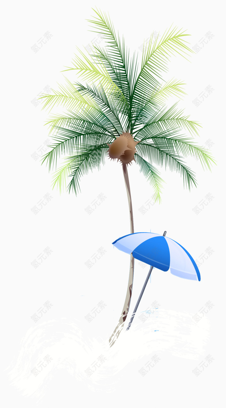 海边度假元素