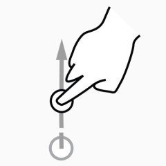 一手指刷卡gestureworks图标