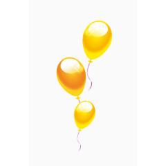 金色气球