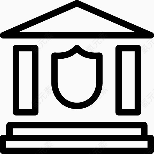 警察站Outline-icons