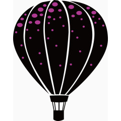 彩色热气球高清png