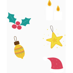 五角星圣诞节挂饰