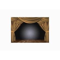 舞台幕布背景