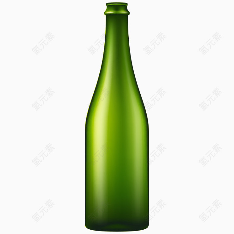 啤酒瓶空瓶卡通