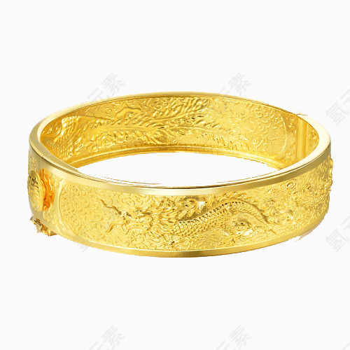 周生生黄金足金龙凤婚嫁手镯龙凤呈祥手镯女款56579K一
