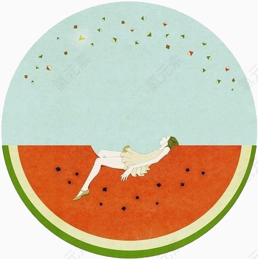 创意卡通插画