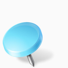 分子drawingpin左蔚蓝远景图标记图标