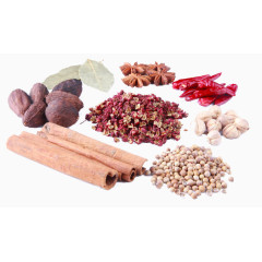 佐料食用桂皮香叶姜实物