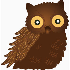 棕色猫头鹰
