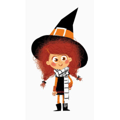 卡通女巫