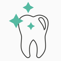 牙齿保健图标