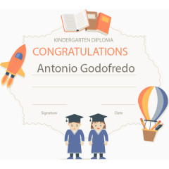 扁平标签毕业证