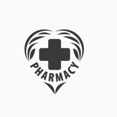 圆形医疗logo素材