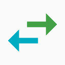 交换水平的Material-Design-icons