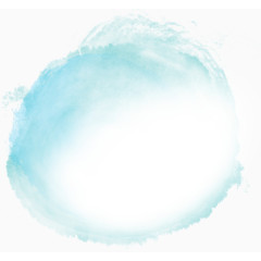 清新日系水彩圆圈