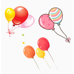 手绘气球