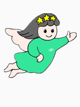 飞翔的小女孩