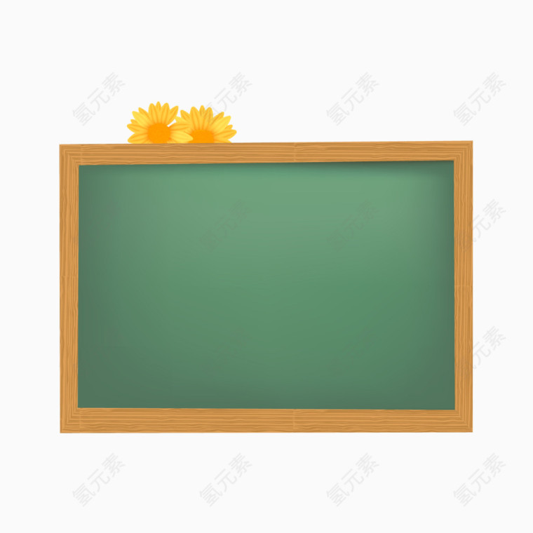 开学季元素黑板