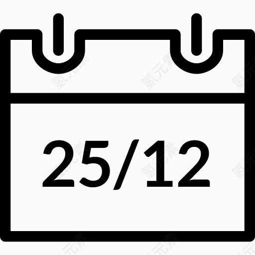 12月的图标