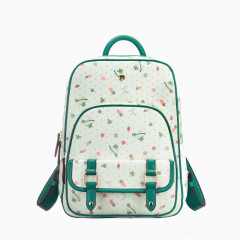 碎花小清新双肩背包