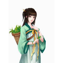 手绘人物古典人物