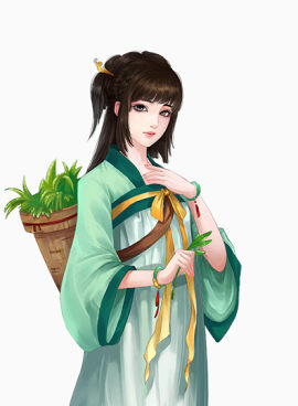 手绘人物古典人物