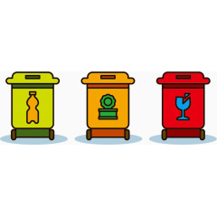 矢量垃圾箱