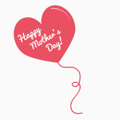 简约母亲节装饰