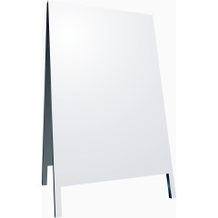 立牌空白模板素材