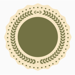 时尚复古促销标签