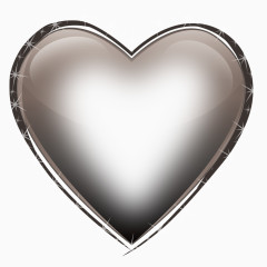 唯美透明闪光心形素材 滤色模式