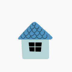 手绘建筑素材建筑剪影