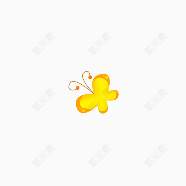 卡通蝴蝶