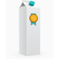 精致牛奶包装盒子