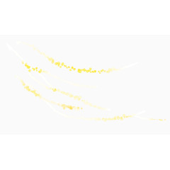 手绘清新流动的风