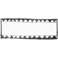 不规则方形边框