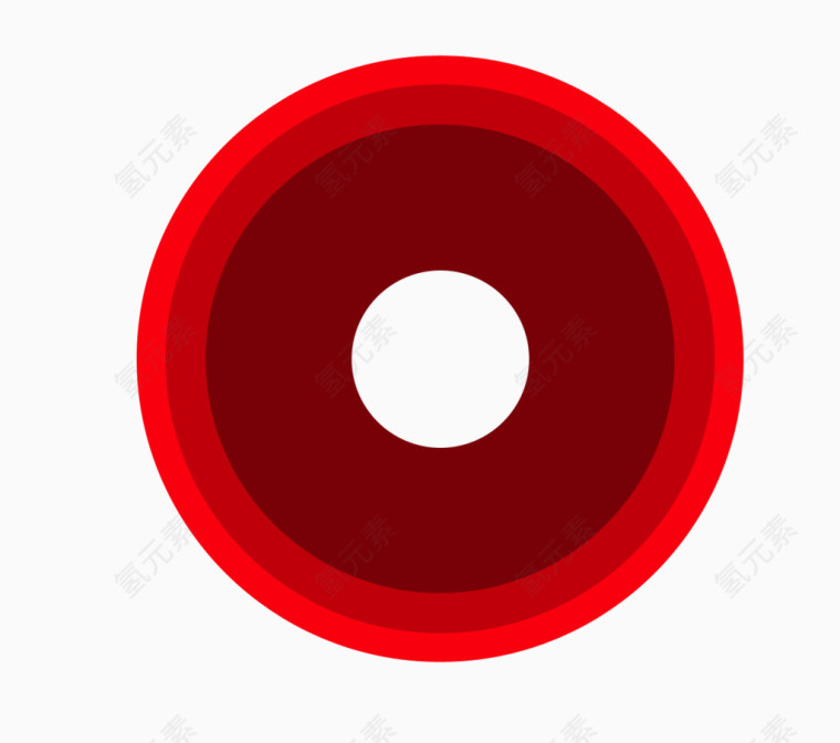 圆圈多边形元素