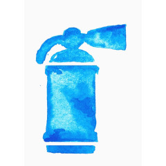 水彩灭火器