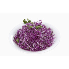 凉拌紫甘蓝
