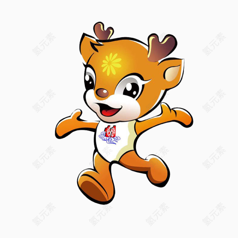 卡通羊透明图