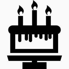 生日蛋糕图标